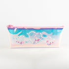 Degraded shiny hearts pencil case