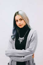 Hooded Cardigan Belt