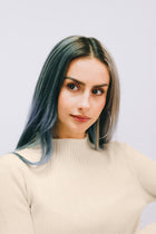 RIBBED LICRED SEMI-HIGH JUMPSUIT