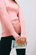 RIBBED LICRED SEMI-HIGH JUMPSUIT