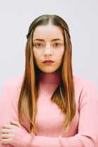 RIBBED LICRED SEMI-HIGH JUMPSUIT