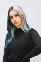 RIBBED LICRED SEMI-HIGH JUMPSUIT