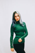 Buttonhole Neck Diver With Buttons