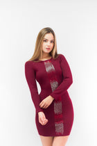 Dress With Studs In The Center