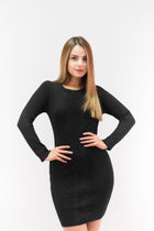 Dress with Stud Design