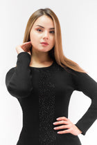 Dress with Stud Design