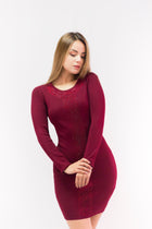 Dress with Stud Design