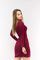 Dress with Stud Design