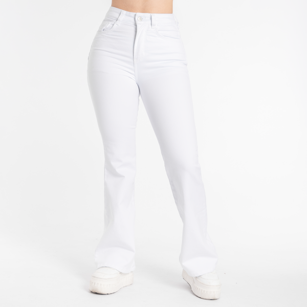 Jean Flare Blanco 2031