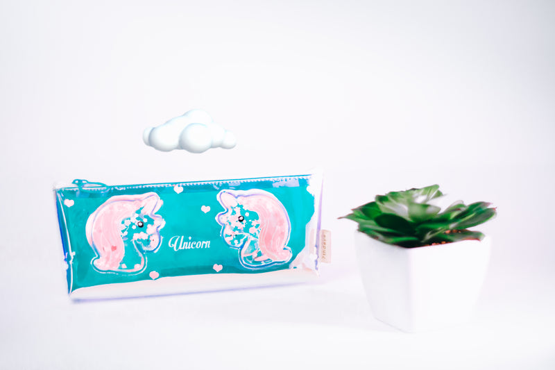 Cartuchera dos unicornios